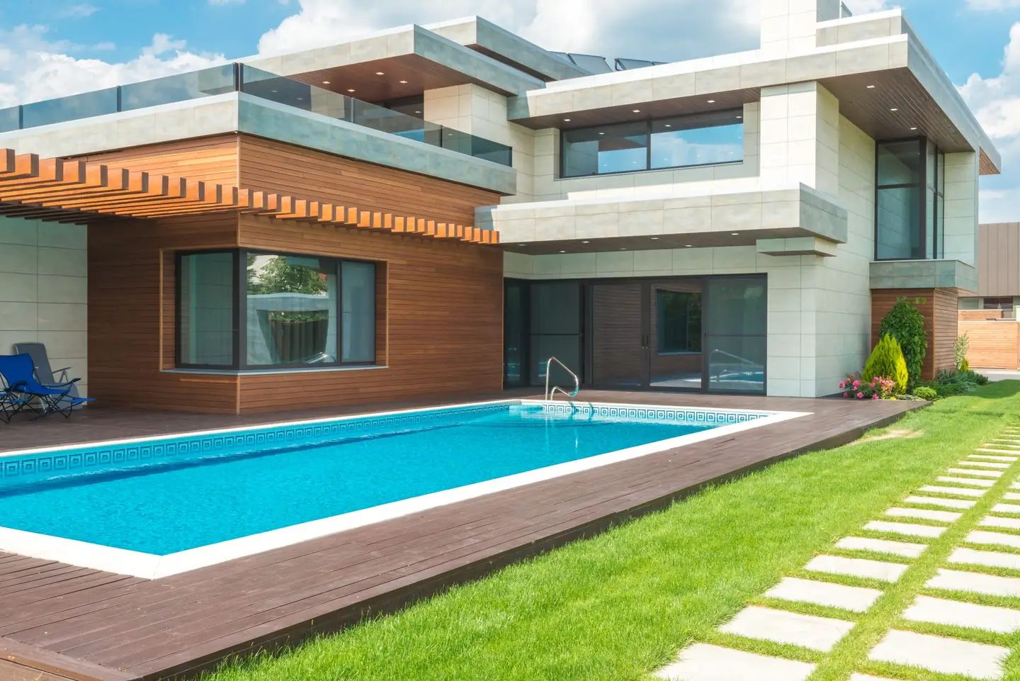 Swimming pool built in Logie Brae, NSW